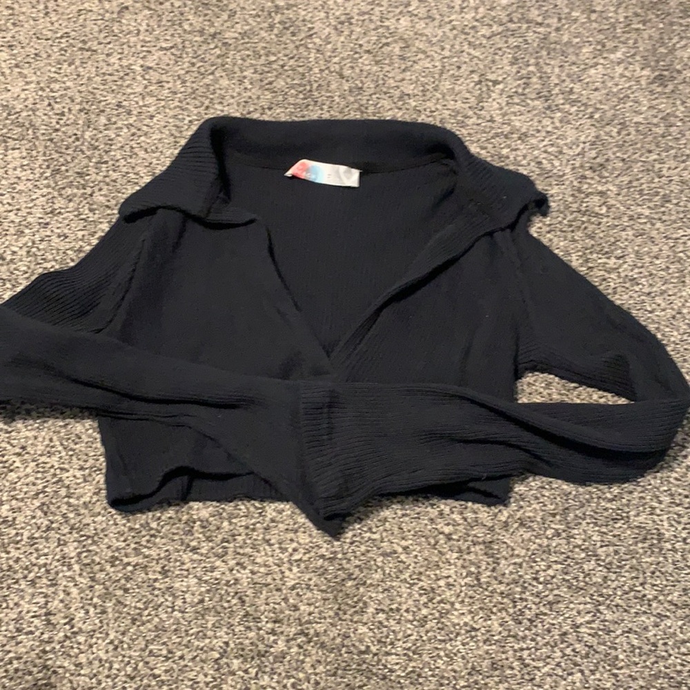 FP Beach rip crop sweater size XS